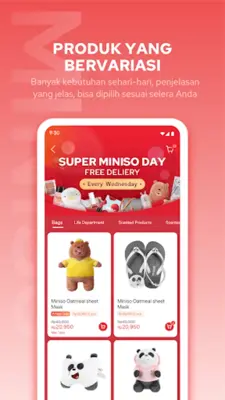 MINISO.ID android App screenshot 0